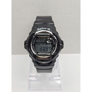 Casio Baby G BG169R 3252 Black Digital Watch Shock Resistant 200M New Battery